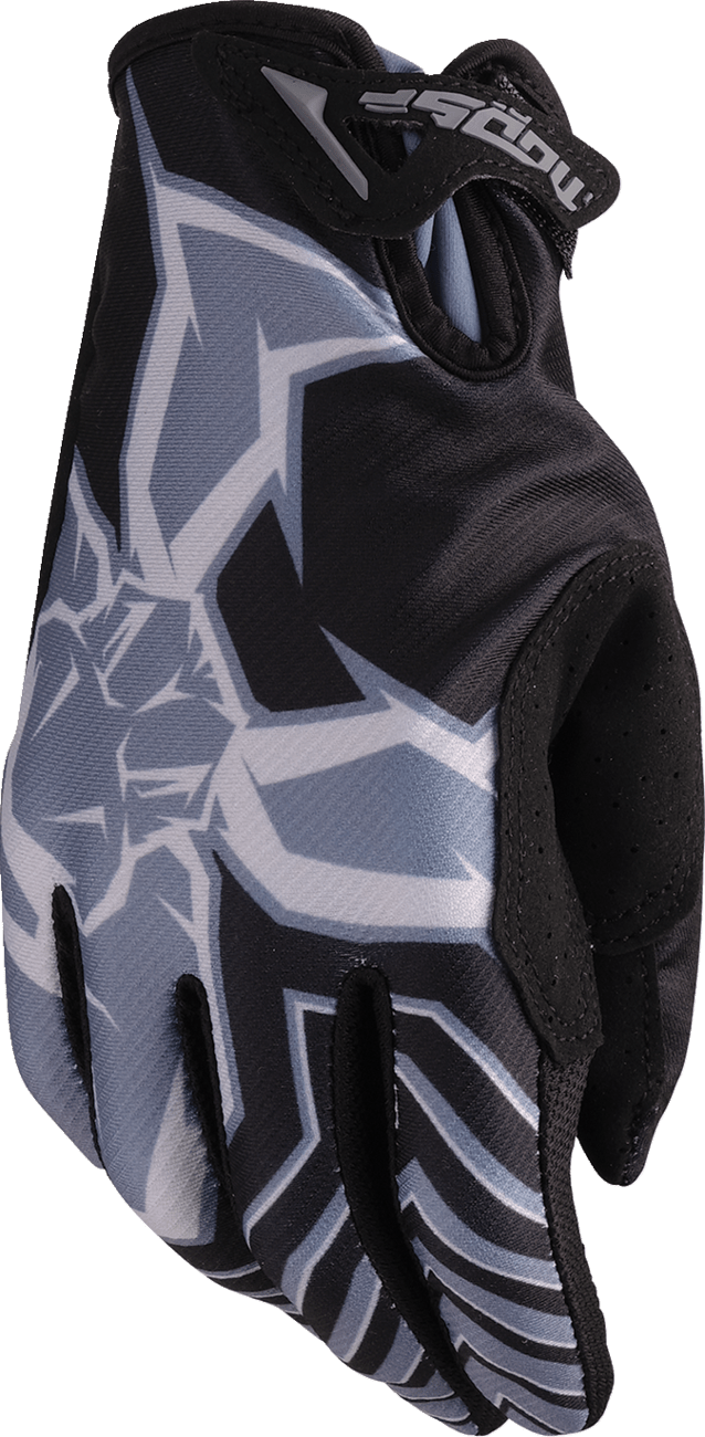 Moose Offroad Agroid™ Pro Gloves XL by Moose Offroad – Black and Gray, Part 3330-8081 - Kelly Motorsports