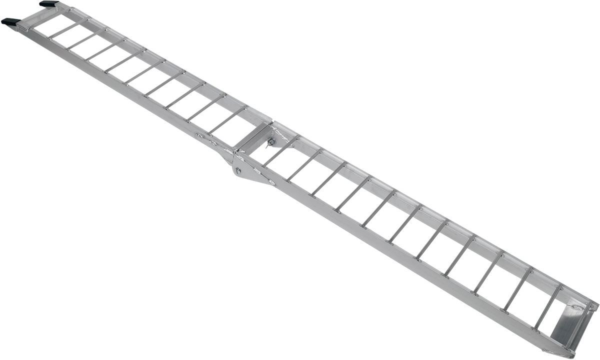 MOOSE OFFROAD AR848 Folding Aluminum Ramp – 8 x 84 inches for Easy Loading and Transport - Kelly Motorsports