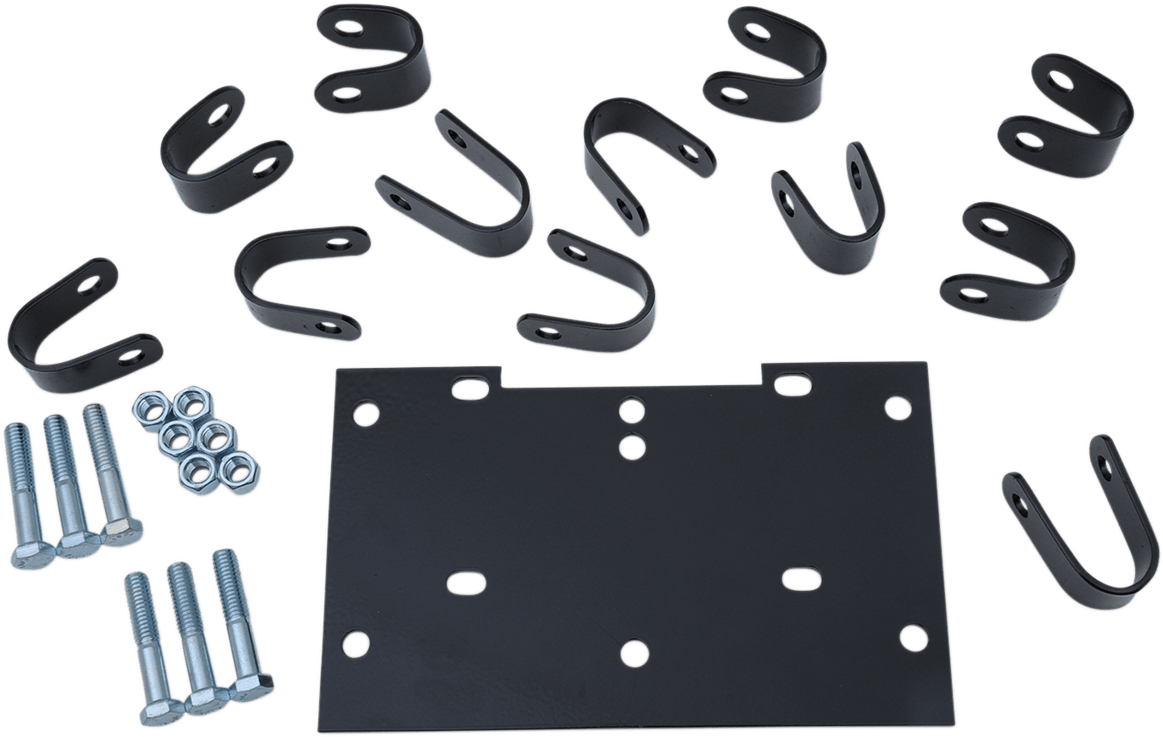 MOOSE OFFROAD ATV Winch Mount for Honda 1574PF with Quick-Connect Hardware - Kelly Motorsports