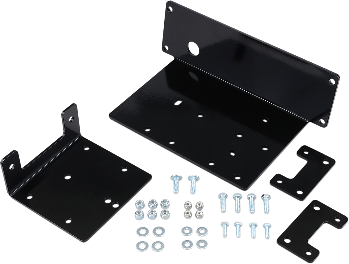 MOOSE OFFROAD ATV Winch Mount for Polaris – Part Number 1601PF - Kelly Motorsports