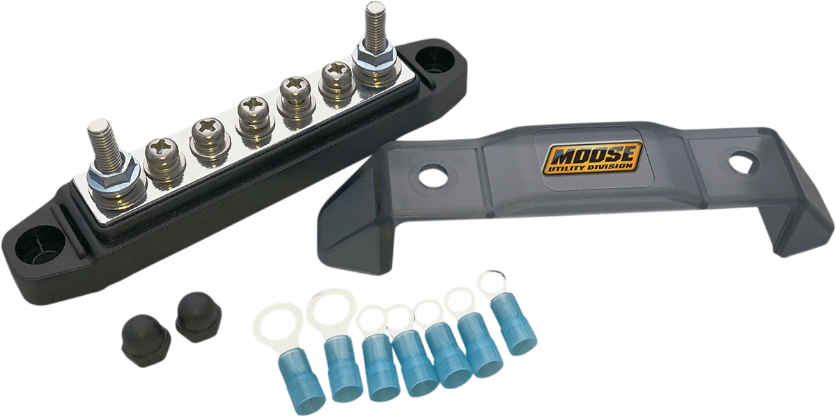 MOOSE OFFROAD BBS-7RT 7-Position Bus Bar for Vehicle Power Management - Kelly Motorsports