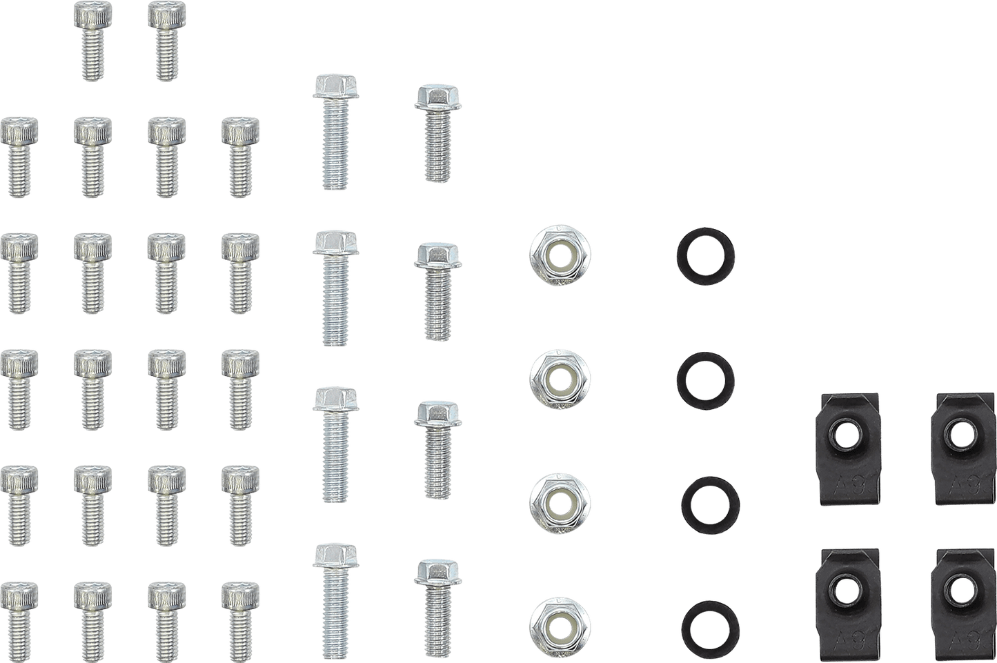 MOOSE OFFROAD Billet Radiator Guards for Honda 12-6021 - Silver - Kelly Motorsports
