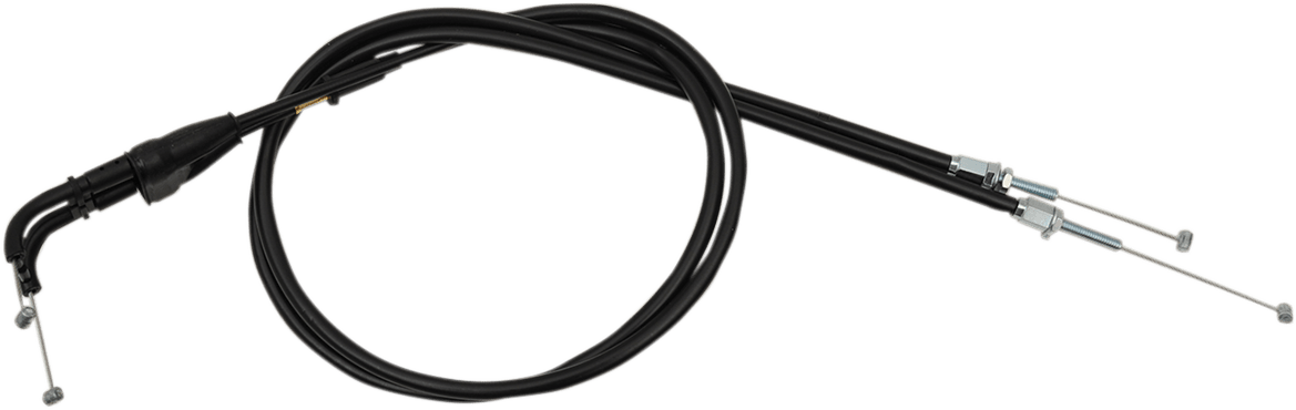 MOOSE OFFROAD Black Vinyl Throttle Cable 37-3/8 inch for Kawasaki 45-1257 - Kelly Motorsports