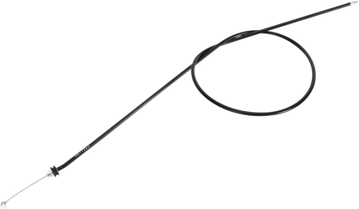 MOOSE OFFROAD Black Vinyl Throttle Cable 45-1126 for Kawasaki and Suzuki - 30-1/4 Inch - Kelly Motorsports