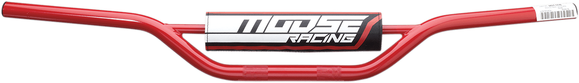 Moose Offroad Carbon Steel 7/8-Inch Handlebar for FourTrax/Quad - Red (Part H31-1040R) - Kelly Motorsports