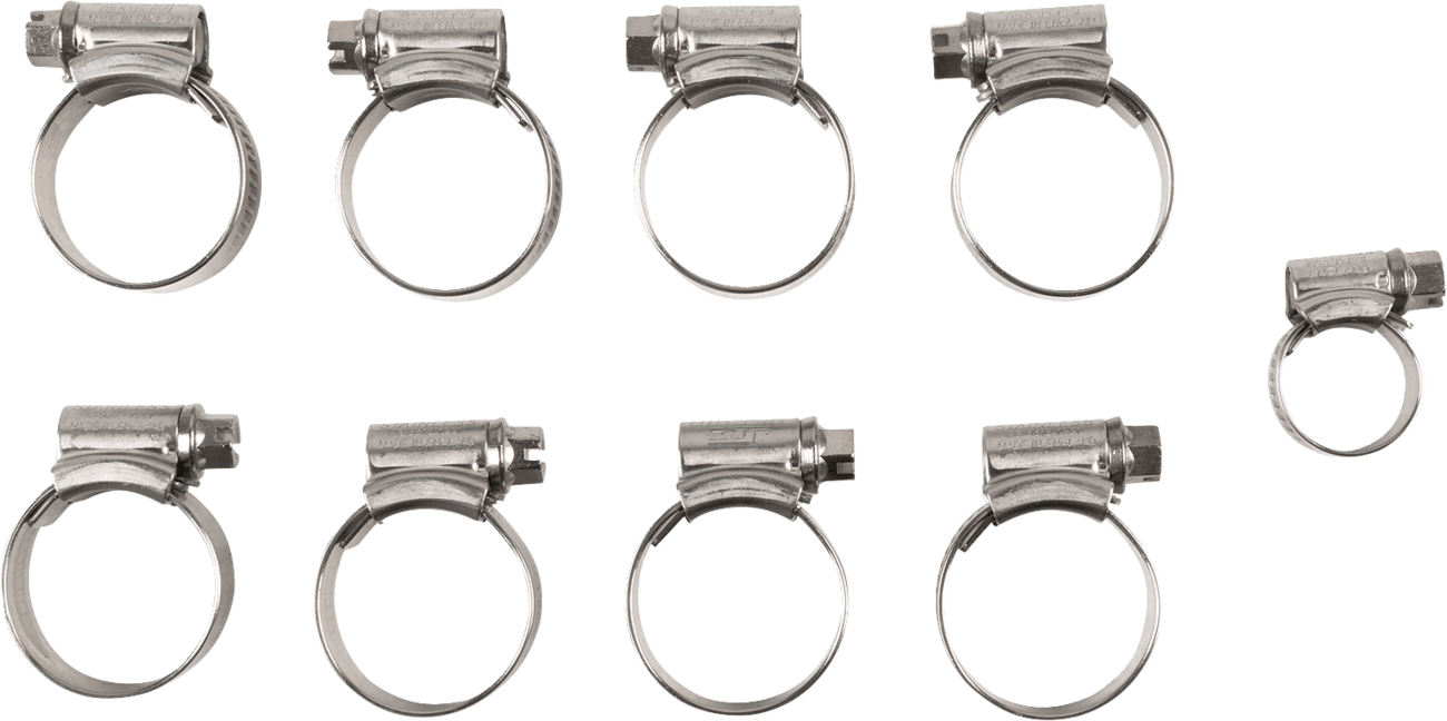 Moose Offroad CK KTM-113 Radiator Hose Clamp Kit for Gas Gas, Husqvarna, and KTM - Kelly Motorsports