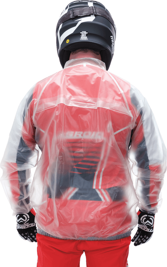 MOOSE OFFROAD Clear Rain Jacket - Medium, Model 2854-0372 - Kelly Motorsports