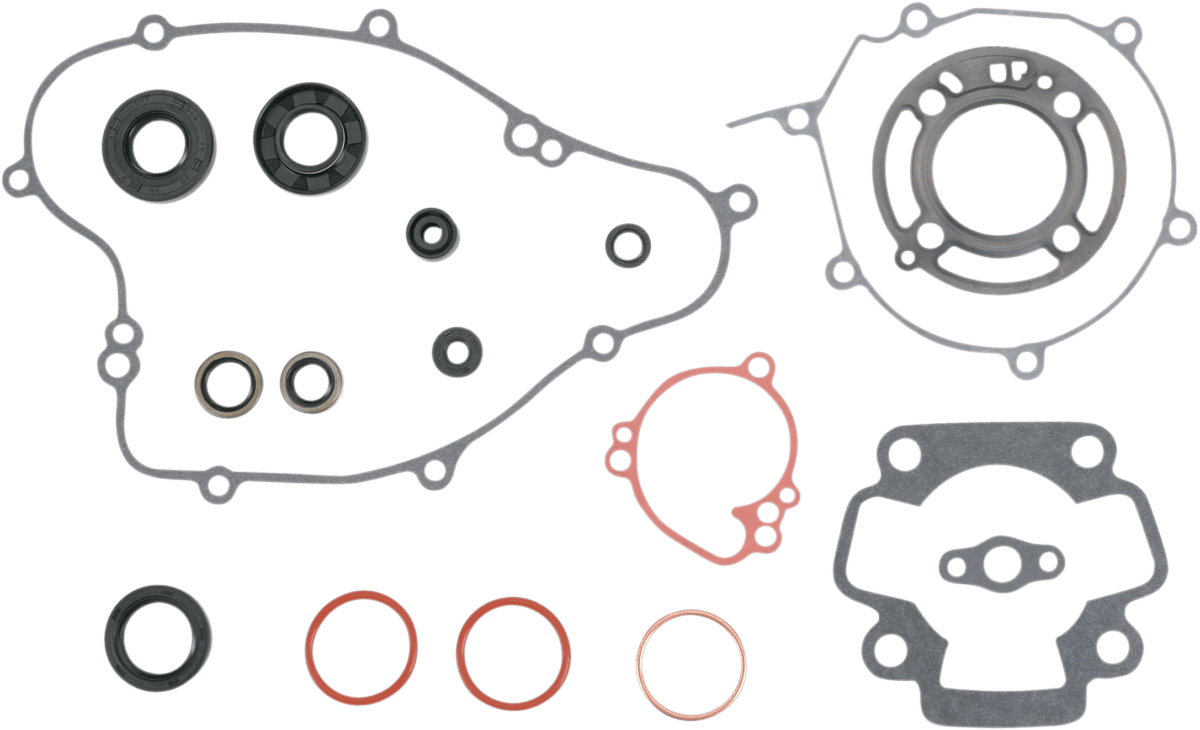 Moose Offroad Complete Gasket Kit with Oil Seal for Kawasaki 811417MSE - Kelly Motorsports