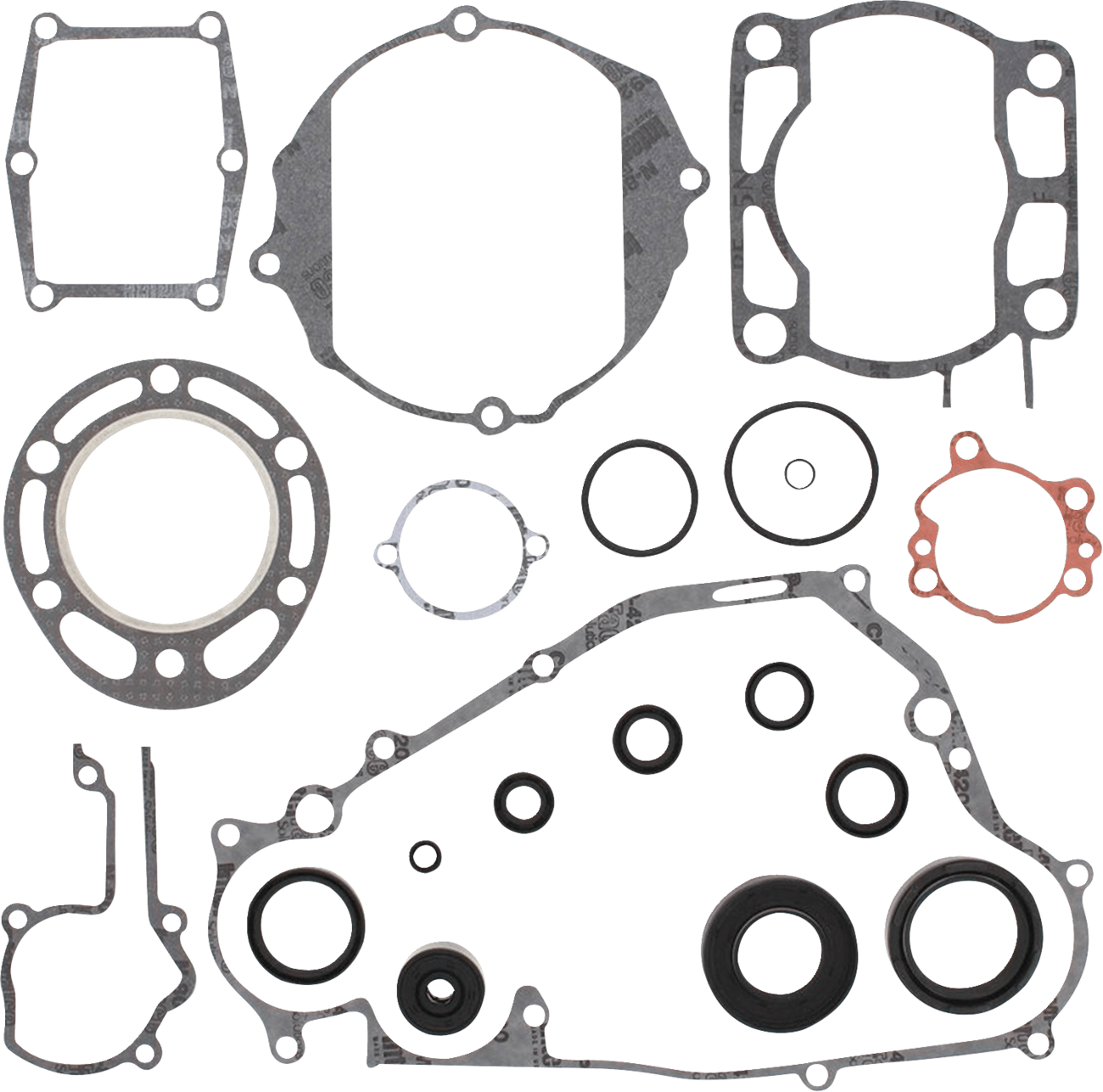 MOOSE OFFROAD Complete Gasket Kit with Oil Seals for Yamaha 811660mse - Kelly Motorsports