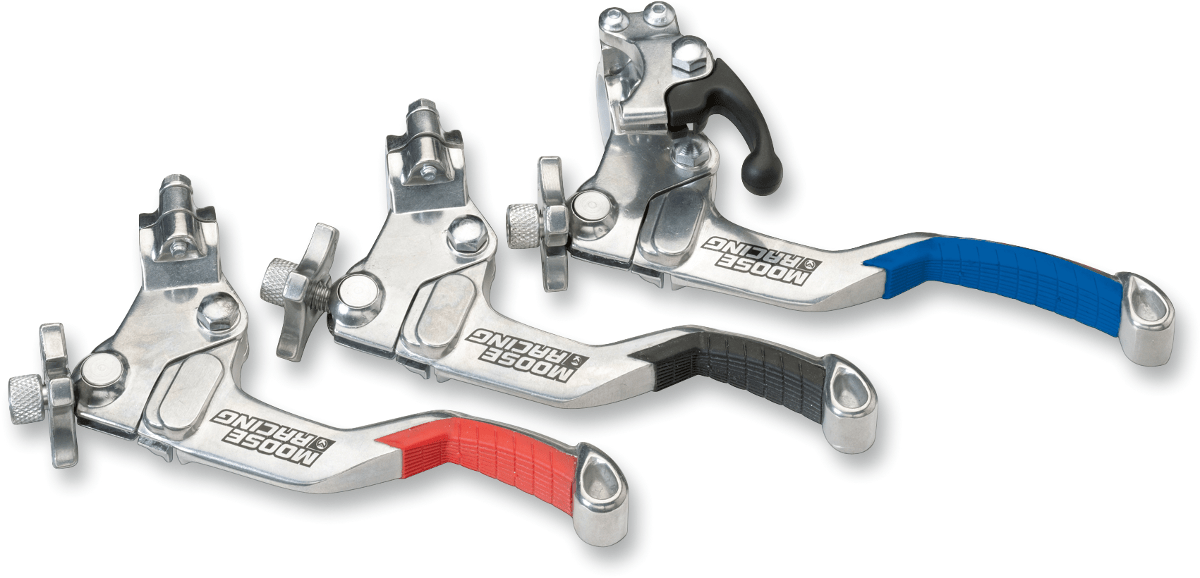 MOOSE OFFROAD EZ3 Clutch Lever Assembly - Standard Black (Part OO220-002) - Kelly Motorsports
