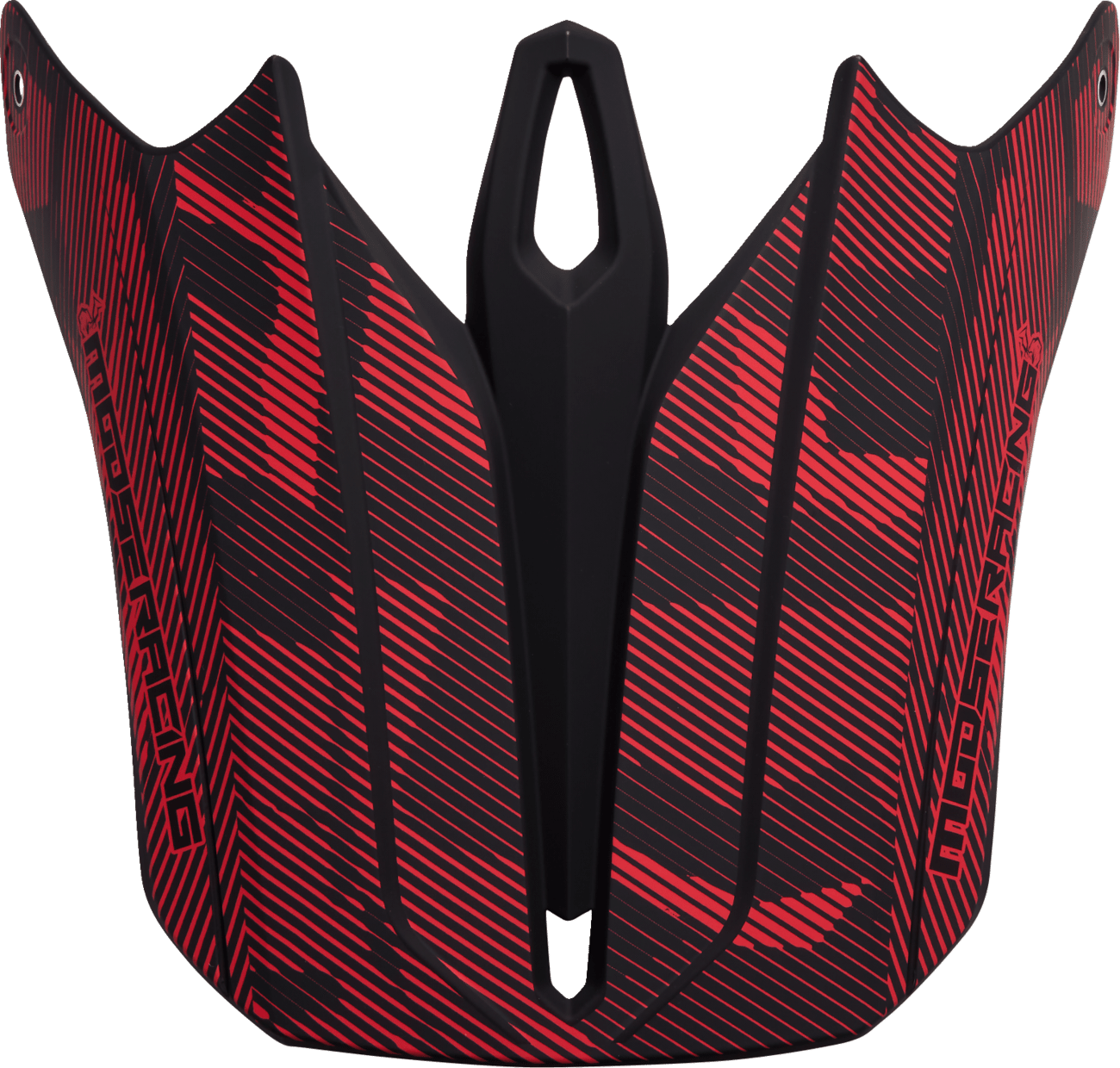 Moose Offroad F.I. MIPS® Visor Kit for Agroid Camo Helmets - Red and Black - Kelly Motorsports