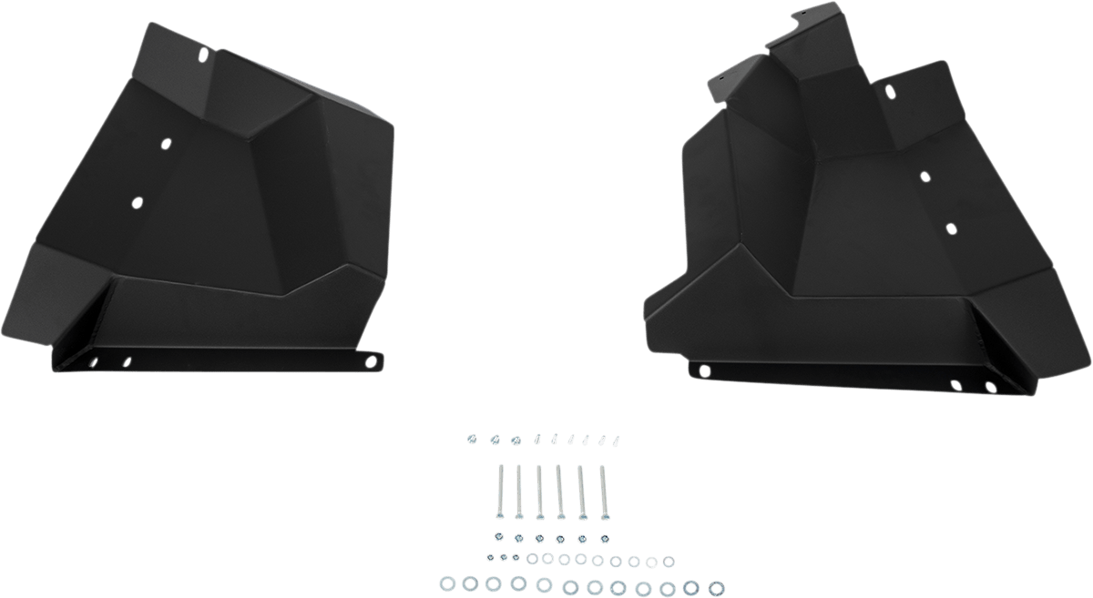 Moose Offroad Footwell Protector 0521-1814 - Aluminum Vehicle Footwell Shield - Kelly Motorsports