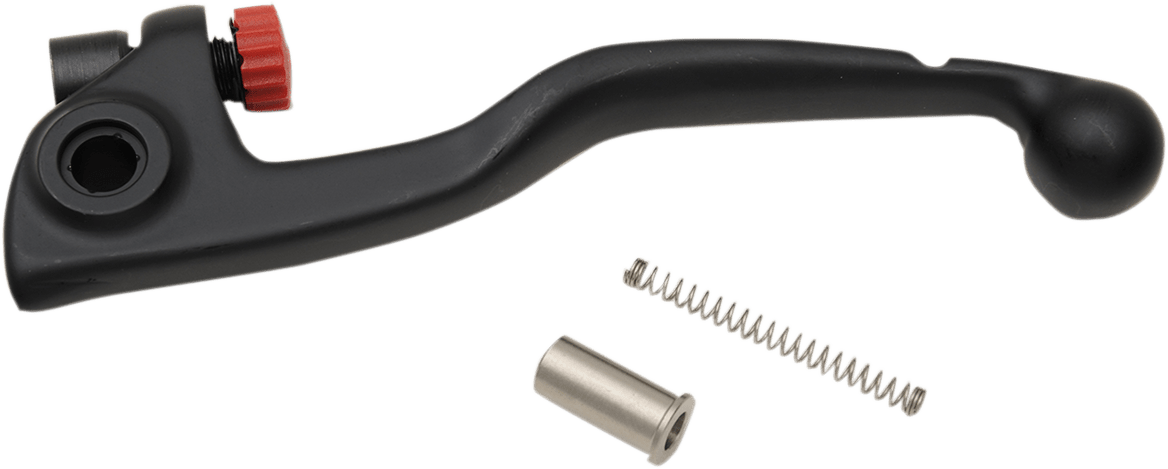 Moose Offroad Forged 6061-T6 Clutch Lever - Black (Part H07-5924B) - Kelly Motorsports