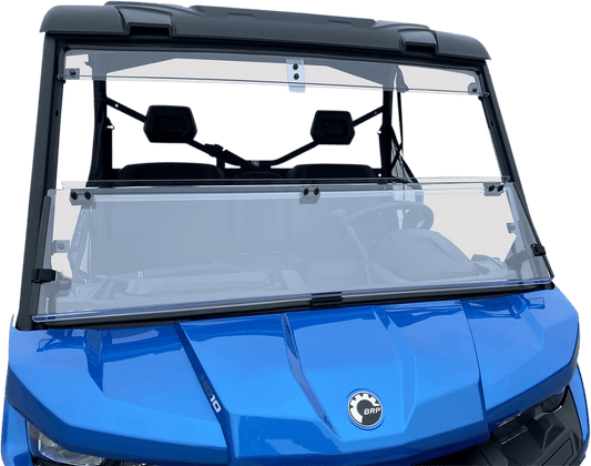 MOOSE OFFROAD Full Folding Windshield - Deluxe for Defender V000344-12200M - Kelly Motorsports