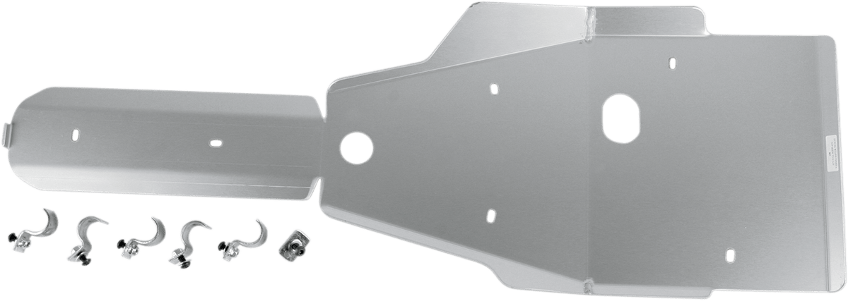 Moose Offroad Full Skid Plate 698 - Durable Heat-Treated Steel Protection for Your Vehicle - Kelly Motorsports