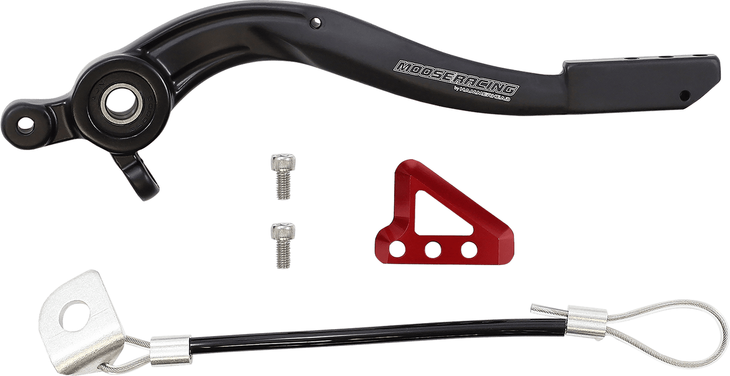 Moose Offroad Gas Gas Brake Pedal - Red - Part 82-0665-21-10 - Kelly Motorsports
