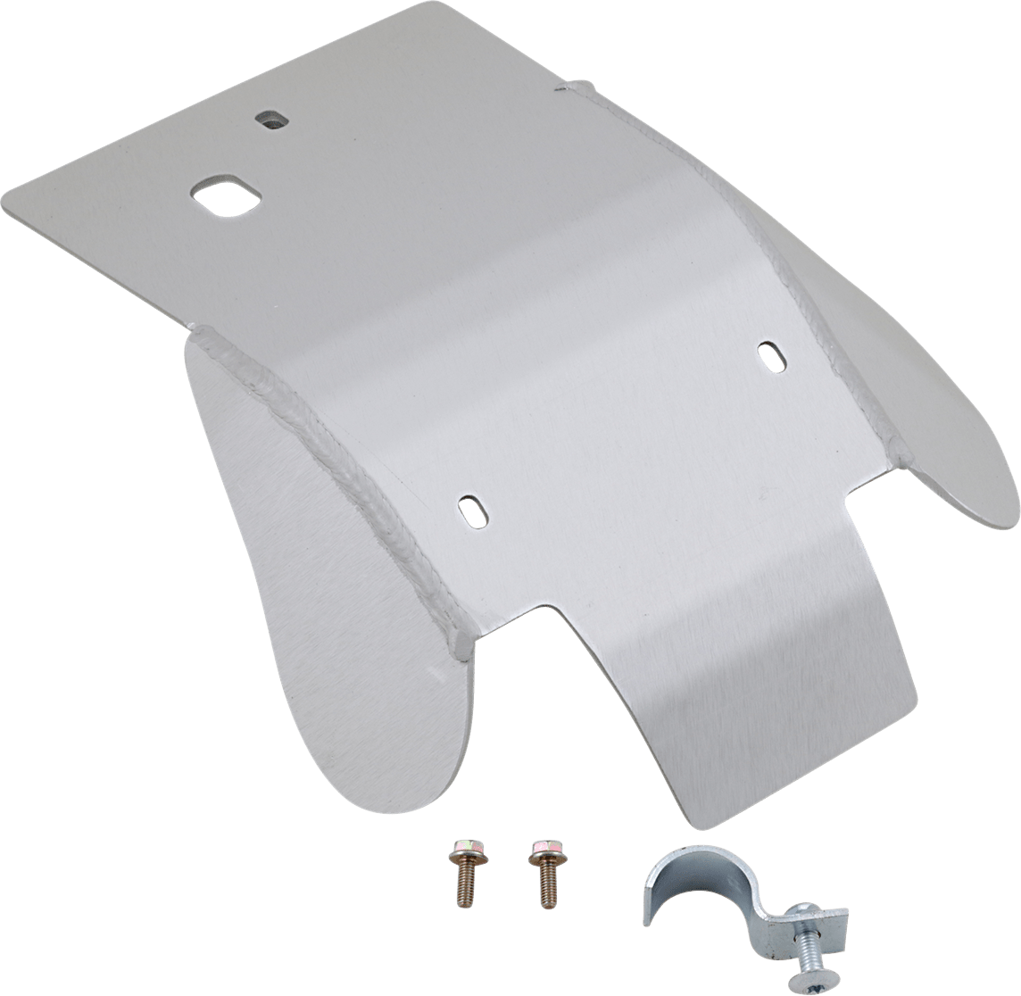 Moose Offroad Gas Gas, Husqvarna, KTM 334 Silver Skid Plate – Heavy-Duty Aluminum Protective Guard - Kelly Motorsports