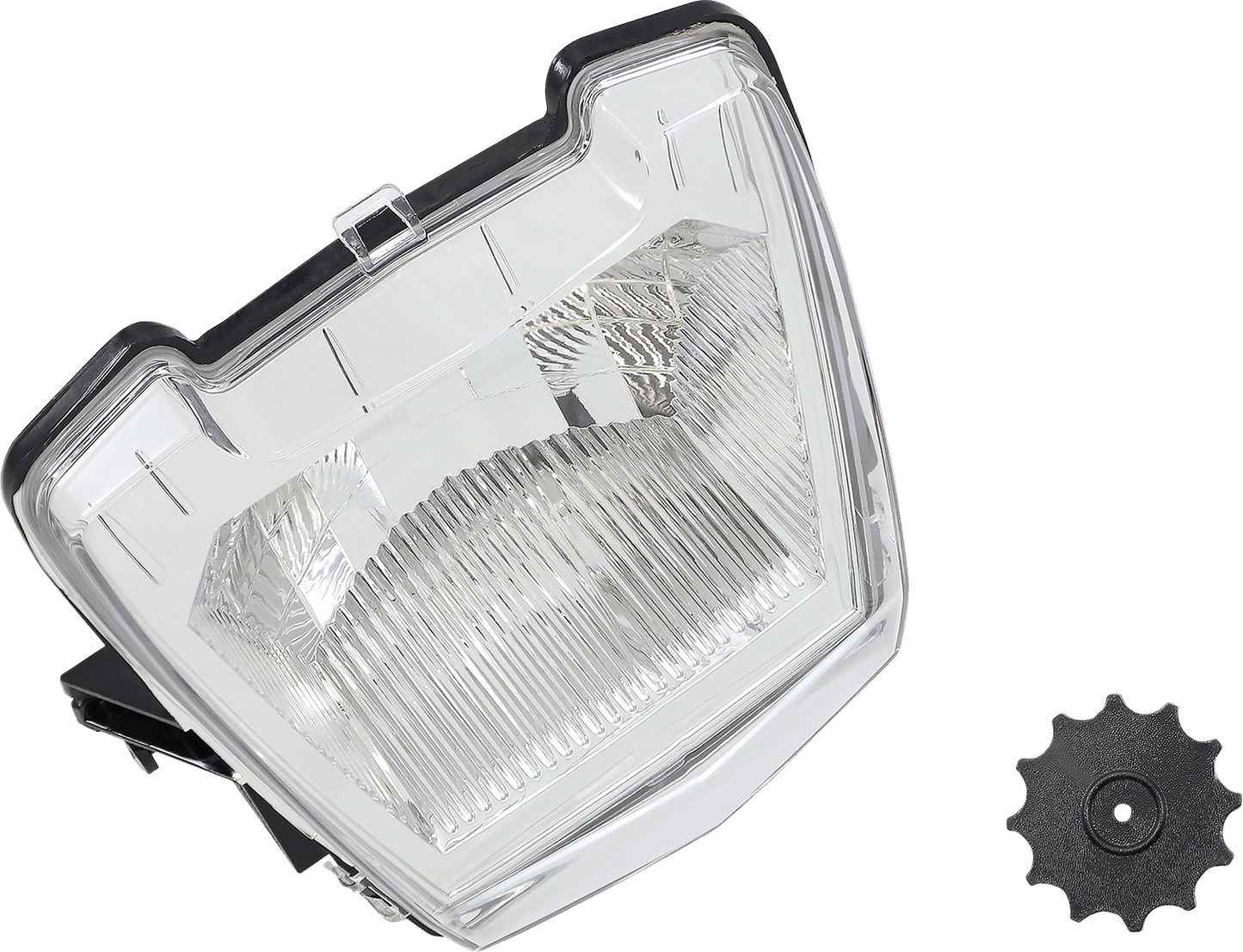 MOOSE OFFROAD Headlight for Polaris 100-3374-PU - Halogen Replacement - Kelly Motorsports