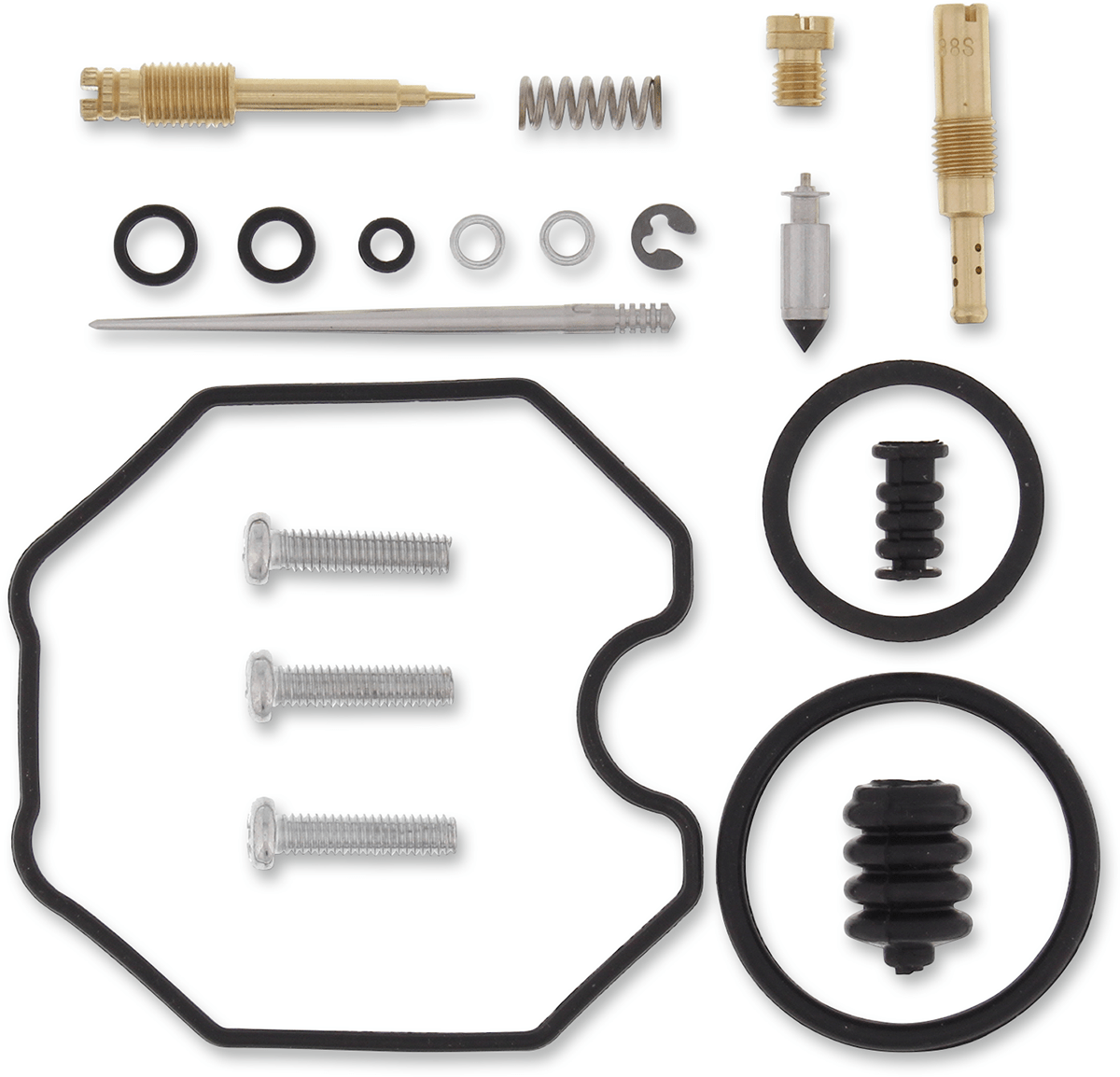 Moose Offroad Honda 26-1284 Carburetor Repair Kit with NBR Rubber Components - Kelly Motorsports