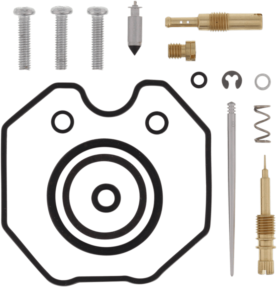 Moose Offroad Honda 26-1327 Carburetor Repair Kit with NBR Rubber Components - Kelly Motorsports
