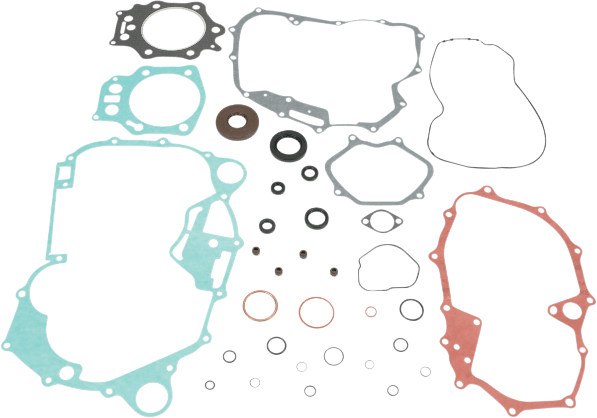 Moose Offroad Honda 811859MSE Motor Gasket Kit with Oil Seals and Valve Seals - Kelly Motorsports