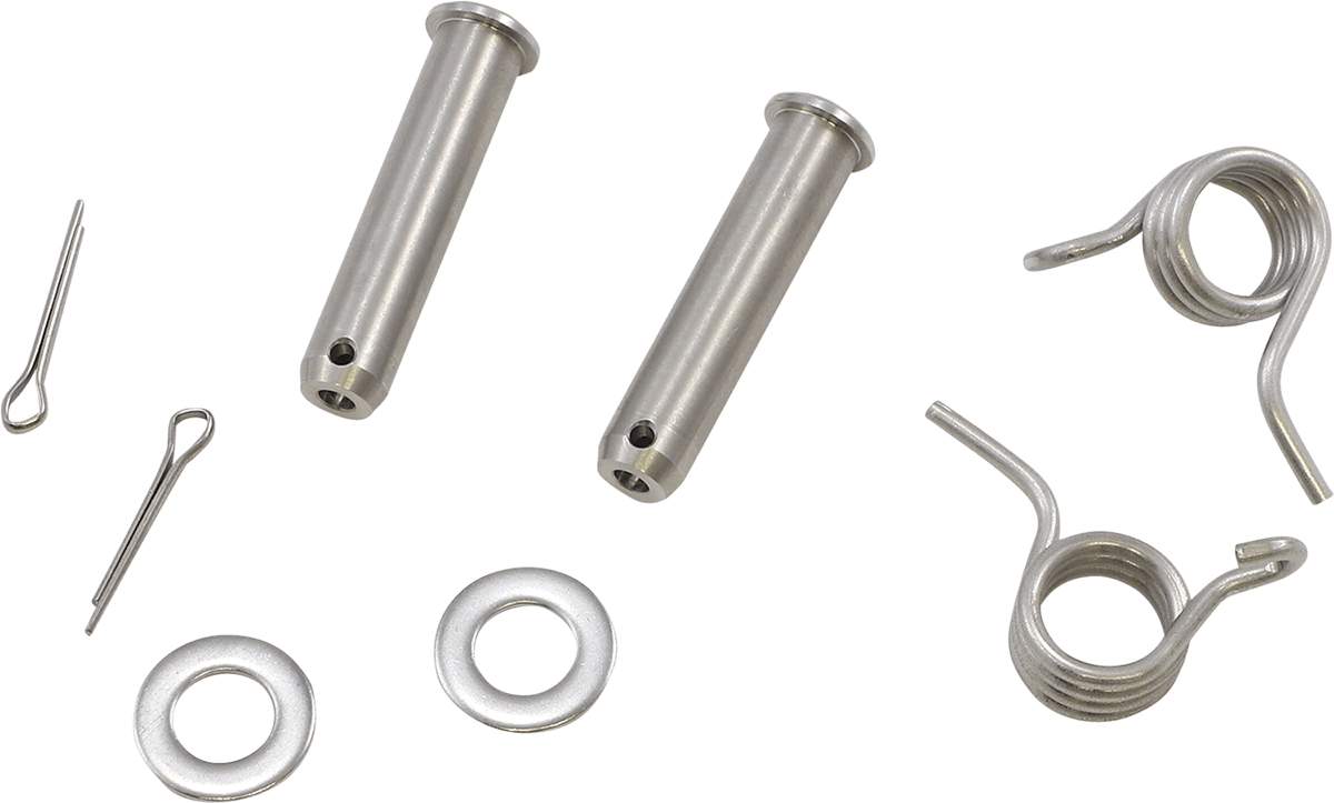 MOOSE OFFROAD Honda P17-1601 Foot Peg Pin and Spring Kit for ATV and Dirt Bikes - Kelly Motorsports