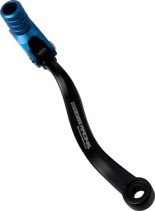 MOOSE OFFROAD Husqvarna Shift Lever with 20mm Offset – Blue CNC Machined Aluminum and Stainless Steel Spring, Part 81-0770-10-20 - Kelly Motorsports