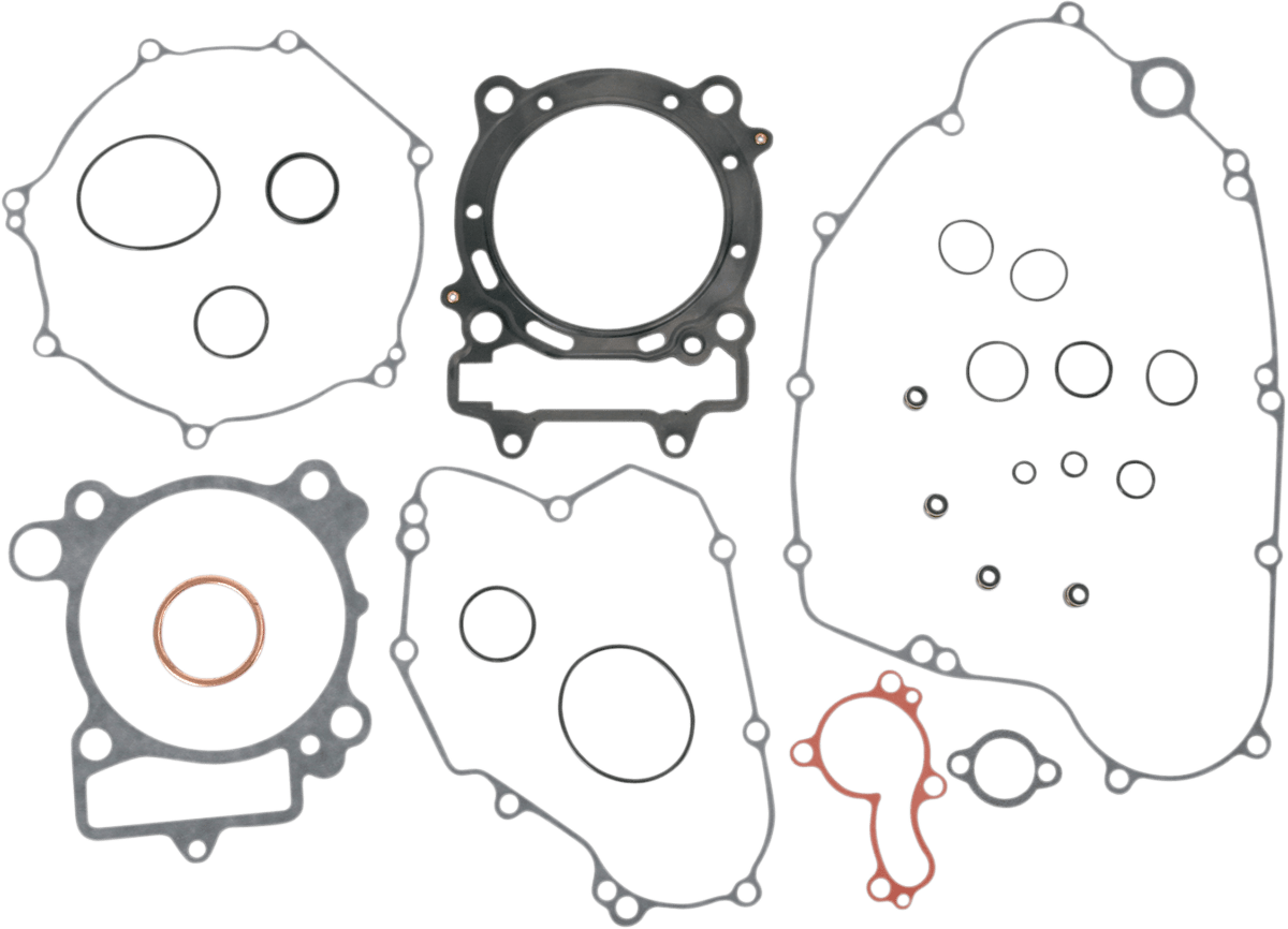 Moose Offroad Kawasaki 808482MSE Complete Motor Gasket Kit for Engine and Transmission Rebuilds - Kelly Motorsports