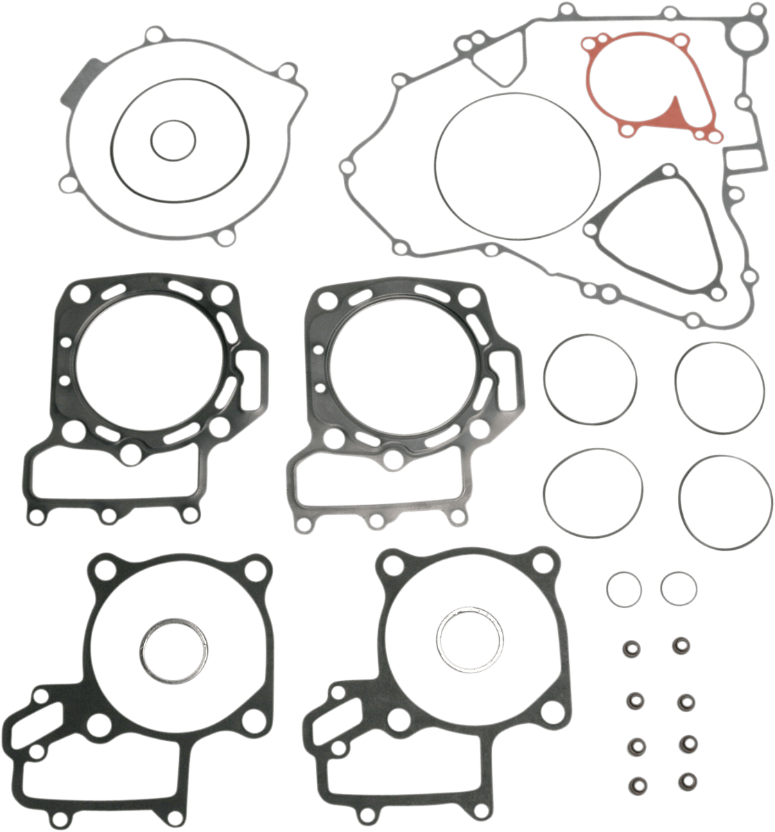 Moose Offroad Kawasaki 808881MSE Complete Motor Gasket Kit – Engine and Transmission Rebuild Set - Kelly Motorsports