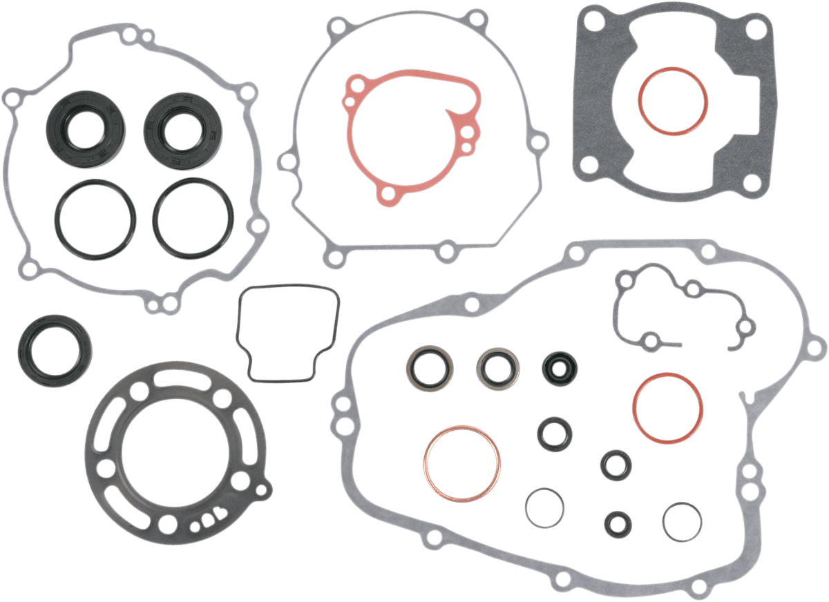 MOOSE OFFROAD Kawasaki 811418MSE Motor Gasket Kit with Oil Seals for Engine and Transmission Rebuilds - Kelly Motorsports