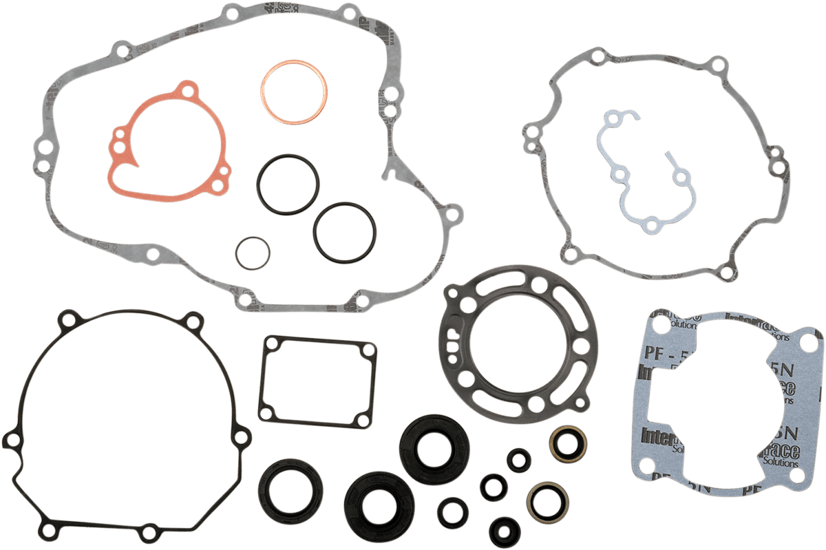 Moose Offroad Kawasaki 811484MSE Motor Gasket Kit with Oil Seal for Engine and Transmission Rebuilds - Kelly Motorsports