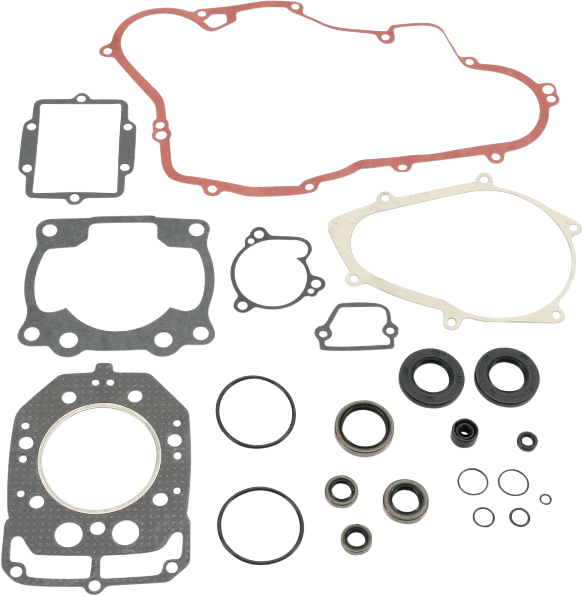 Moose Offroad Kawasaki 811820MSE Motor Gasket Kit with Oil Seal - Kelly Motorsports