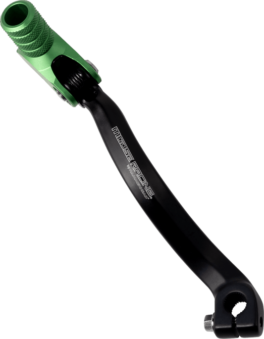 MOOSE OFFROAD Kawasaki Shifter Lever - Green with 20 mm Offset - Part 81-0341-10-30 - Kelly Motorsports