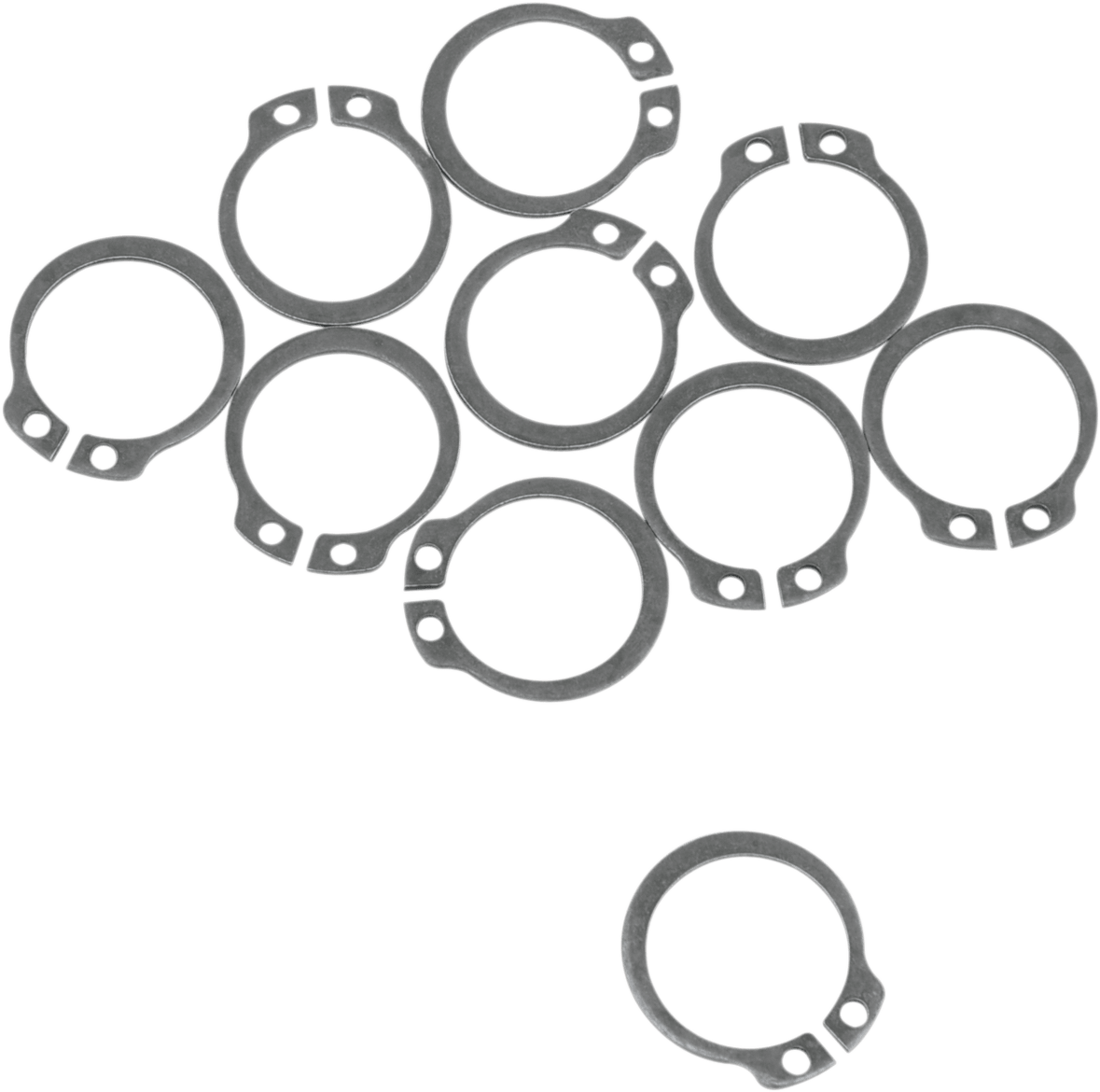 MOOSE OFFROAD Kawasaki/Suzuki Snap Ring Kit (Part Number 25-6007) - 10 Pack - Kelly Motorsports