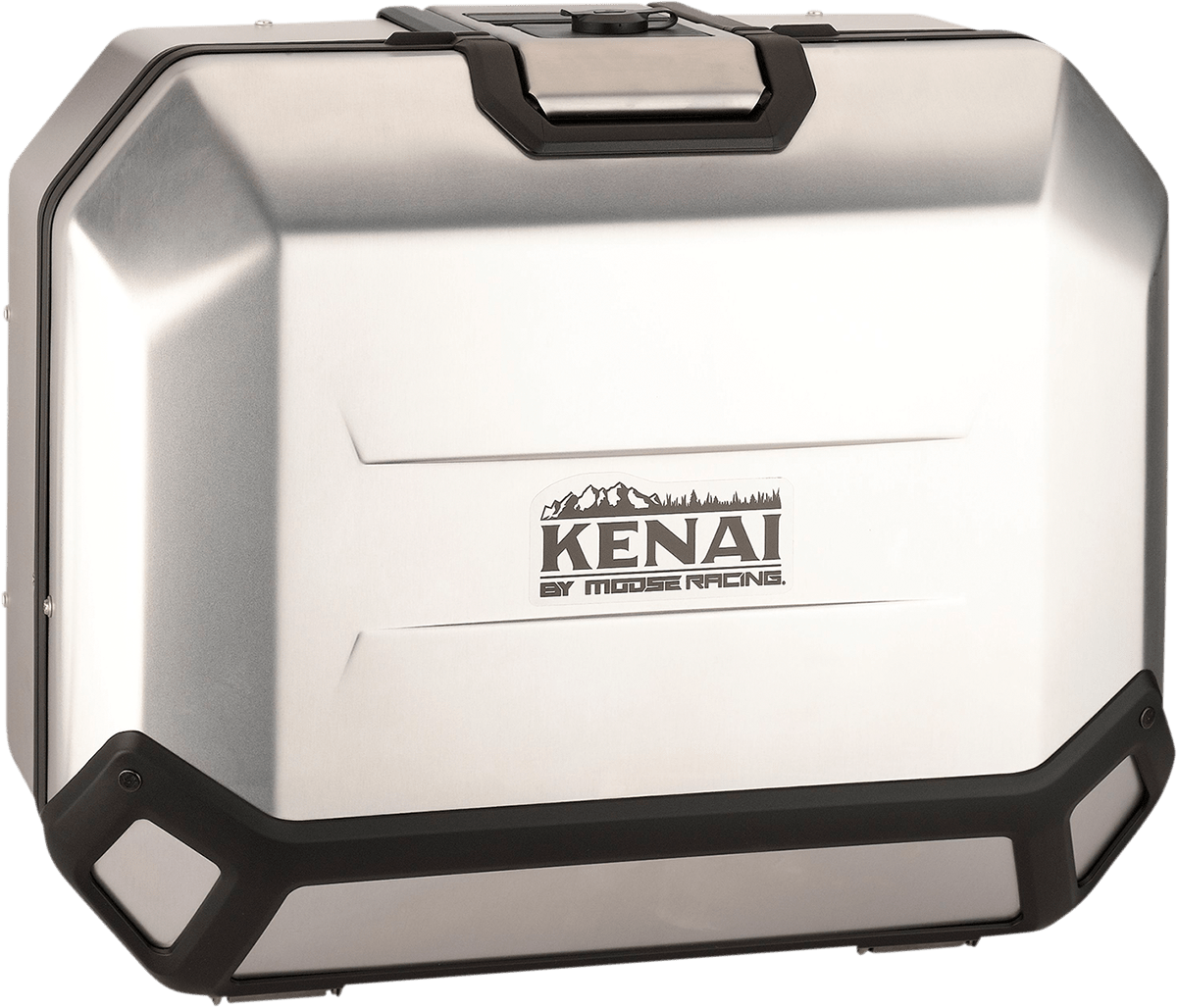 Moose Offroad Kenai 36-Liter Left Aluminum Motorcycle Side Case with Secure Locking System - Kelly Motorsports