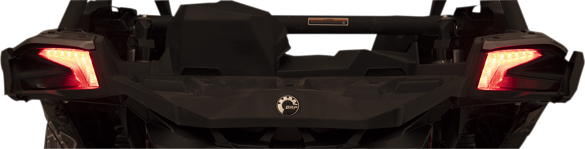 MOOSE OFFROAD LED Taillights for Can-Am X3 — Black, Part 500-3359-PU - Kelly Motorsports