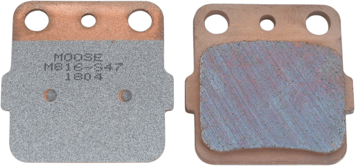 Moose Offroad M816-S47 XCR Rear Brake Pads for Suzuki and Yamaha Motorcycles - Kelly Motorsports