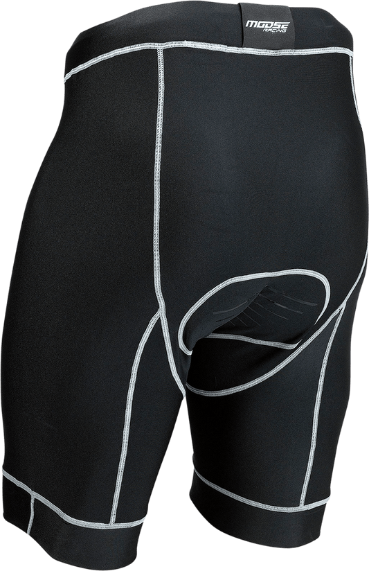MOOSE OFFROAD Mountain Bike Compression Shorts - Black - Medium 5001-0128 - Kelly Motorsports
