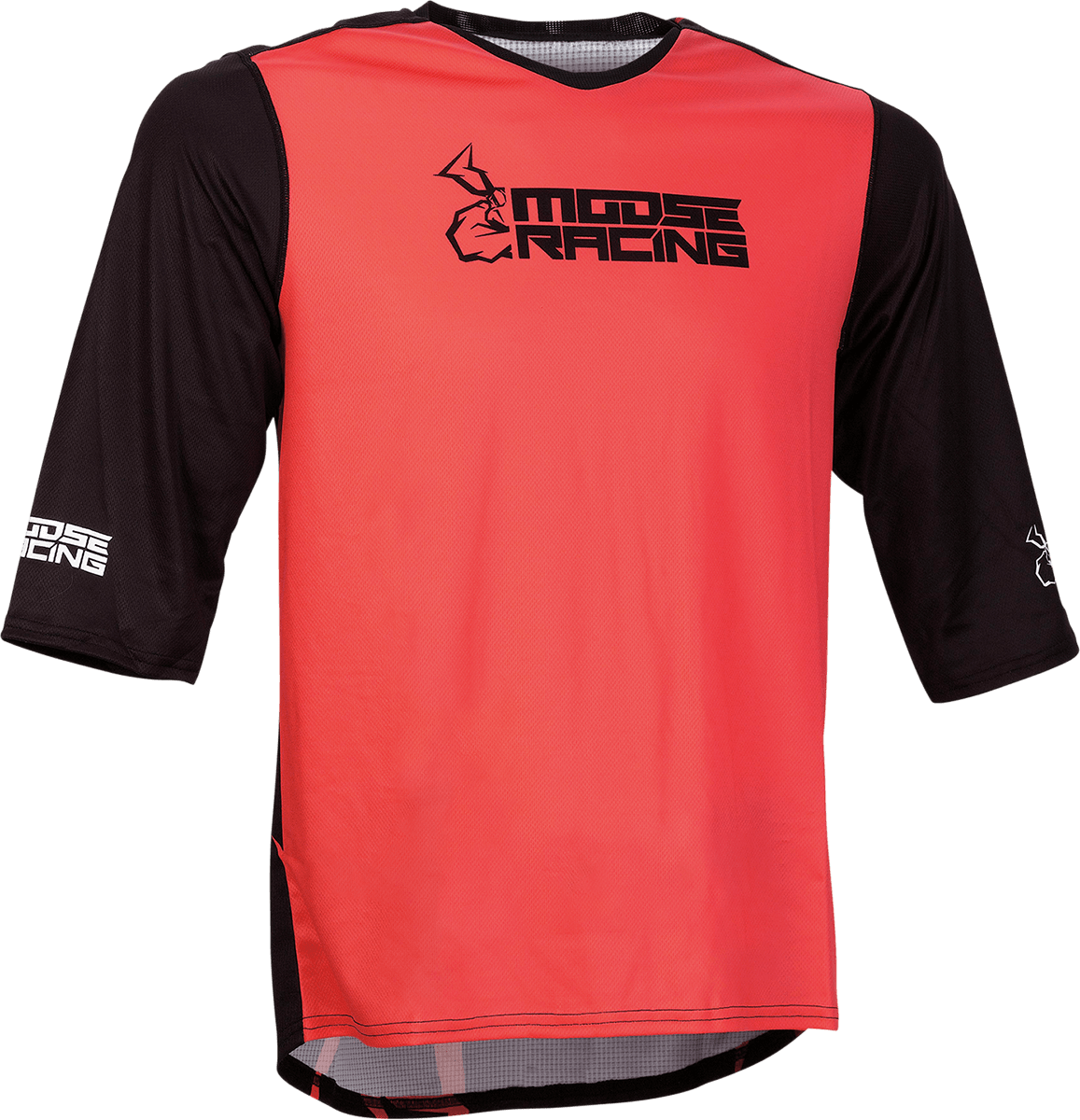 Moose Offroad MTB Jersey 3/4 Sleeve Red Medium 5020-0245 - Kelly Motorsports