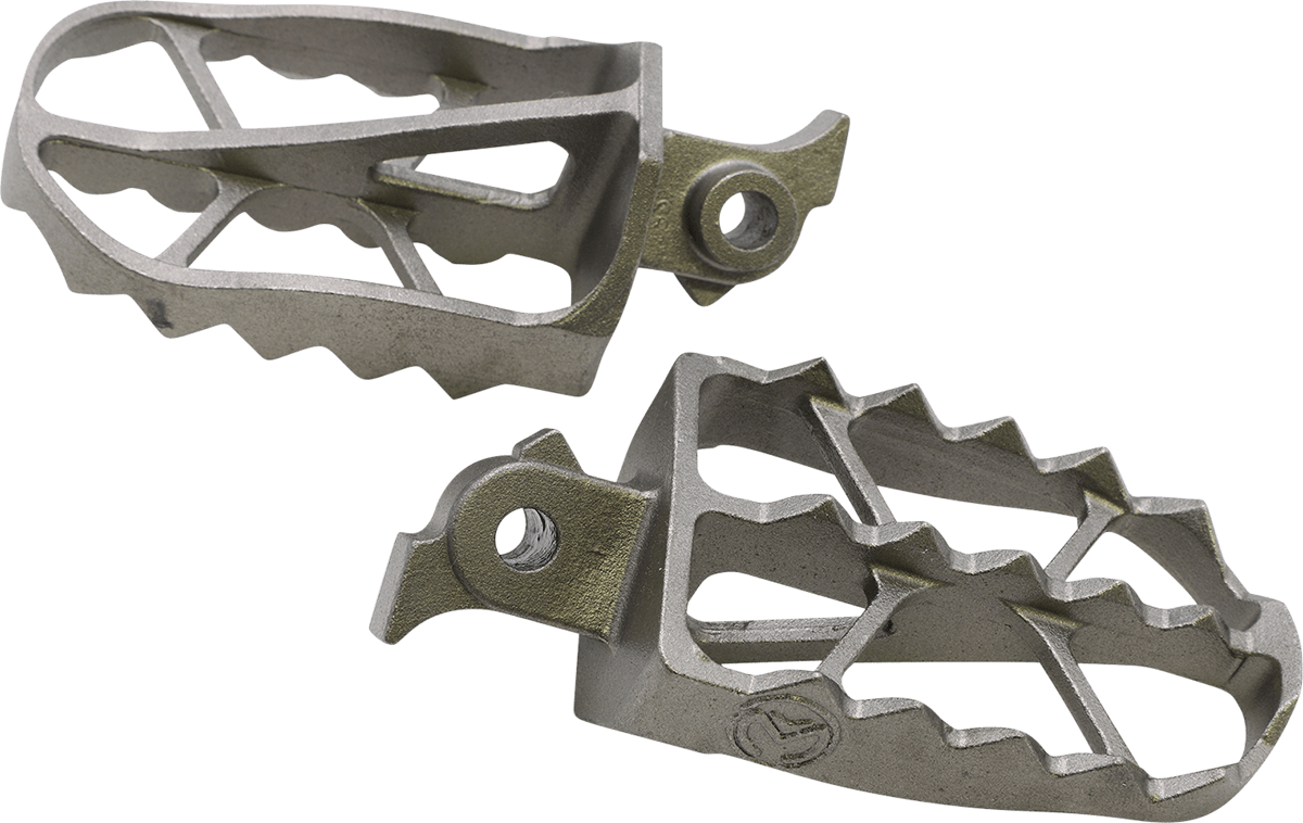 Moose Offroad ND Series Kawasaki NDCRF-5X Foot Pegs - Durable 17-4 Stainless Steel Design - Kelly Motorsports