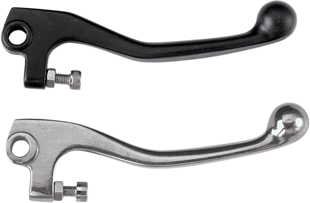 Moose Offroad OEM-Style Replacement Brake Lever - Polished Aluminum with Bronze Bushings (Part 1BDKJ47) - Kelly Motorsports