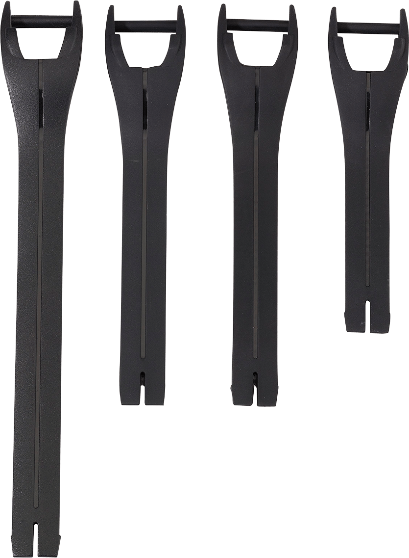 MOOSE OFFROAD Qualifier Boot Strap Kit - Black, Size 10-15 (Part Number 3430-1016) - Kelly Motorsports