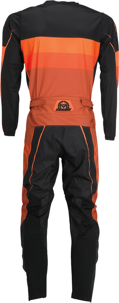 MOOSE OFFROAD Qualifier® Pants - Orange/Gray US 28 | Durable Offroad Riding Gear - Kelly Motorsports