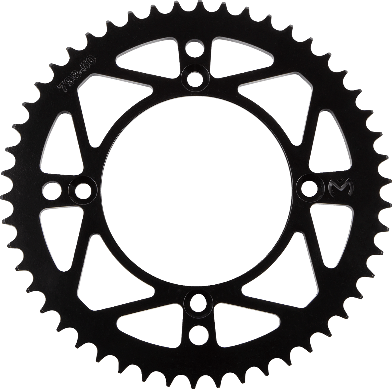 MOOSE OFFROAD Rear Sprocket - 50 Tooth for Suzuki/Yamaha 1210-798-50-STL - Kelly Motorsports