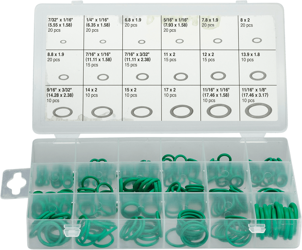 Moose Offroad S.A.E./Metric O-Ring Kit 206-5201 – 270 Pieces for Motorcycle, ATV, UTV, PWC, and Snowmobile Repair - Kelly Motorsports