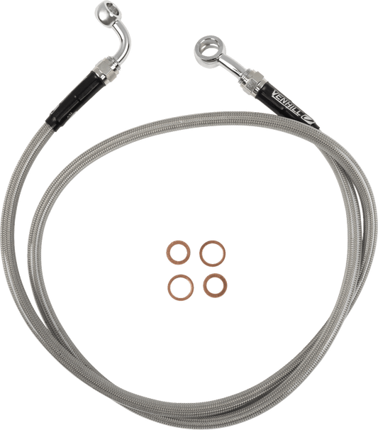 MOOSE OFFROAD Stainless Steel Braided Clutch Line for Gas Gas and Husqvarna H01-3-024/P - Kelly Motorsports