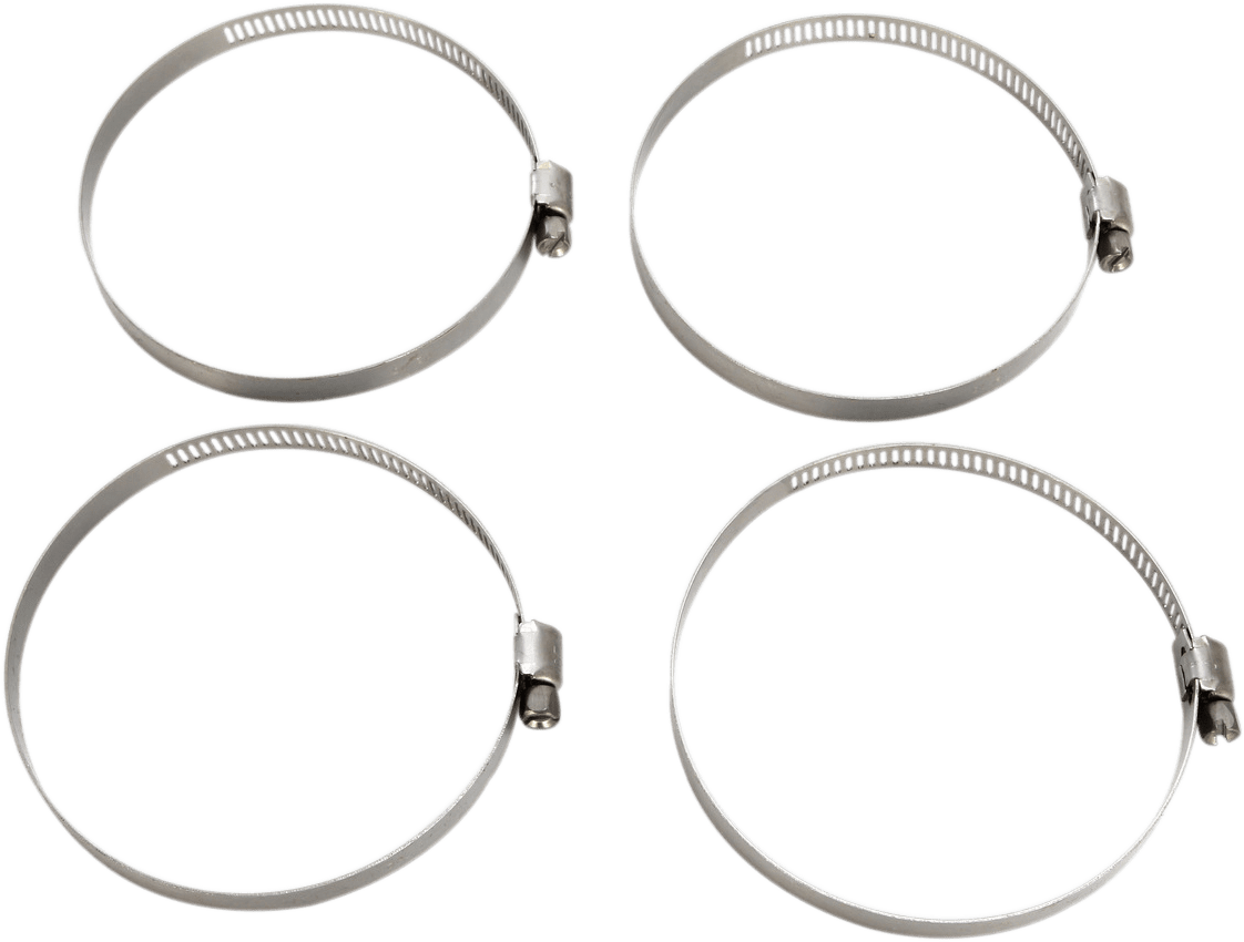 MOOSE OFFROAD Stainless Steel Clamp Hose 58-83mm Part Number 114-6444 (4-Pack) - Kelly Motorsports