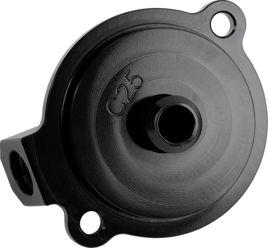Moose Offroad T14-5321GB Oil Filter Cover for Husqvarna and KTM - CNC Machined Aluminum with Black Anodized Finish - Kelly Motorsports