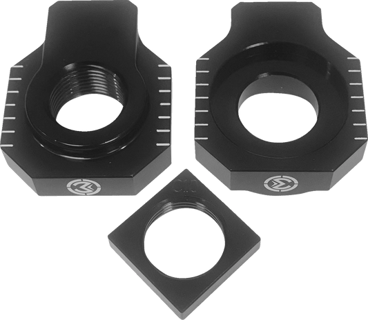 Moose Offroad W16-5604B Adjuster Kit for Swingarm and Axle Block on Gas Gas, Husqvarna, and KTM - Kelly Motorsports