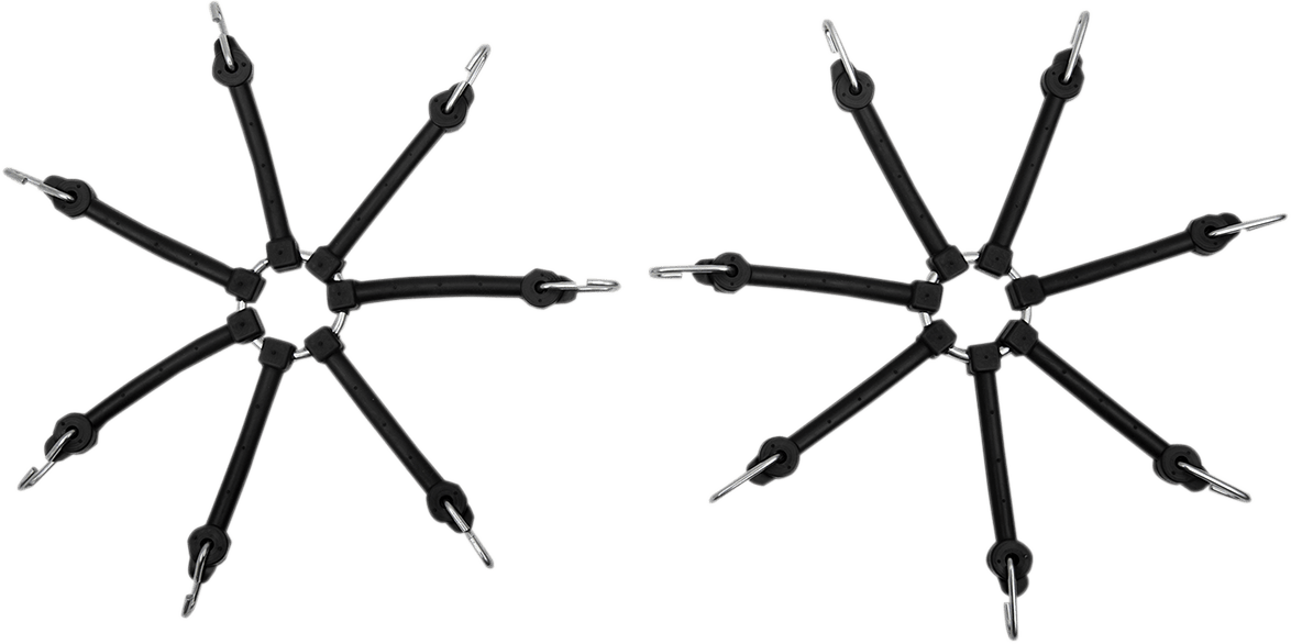 MOOSE Offroad W99-7000 Tire Chain Tensioner – 7 Point Pair for Secure Fit - Kelly Motorsports